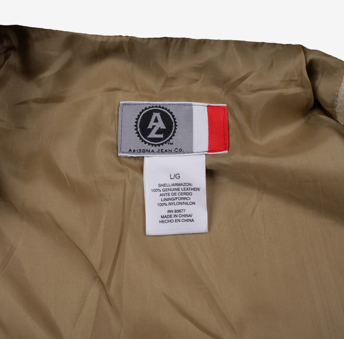 Arizona Jean Co Vest L Mens