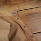 Vintage Tan Puffer Vest L Mens