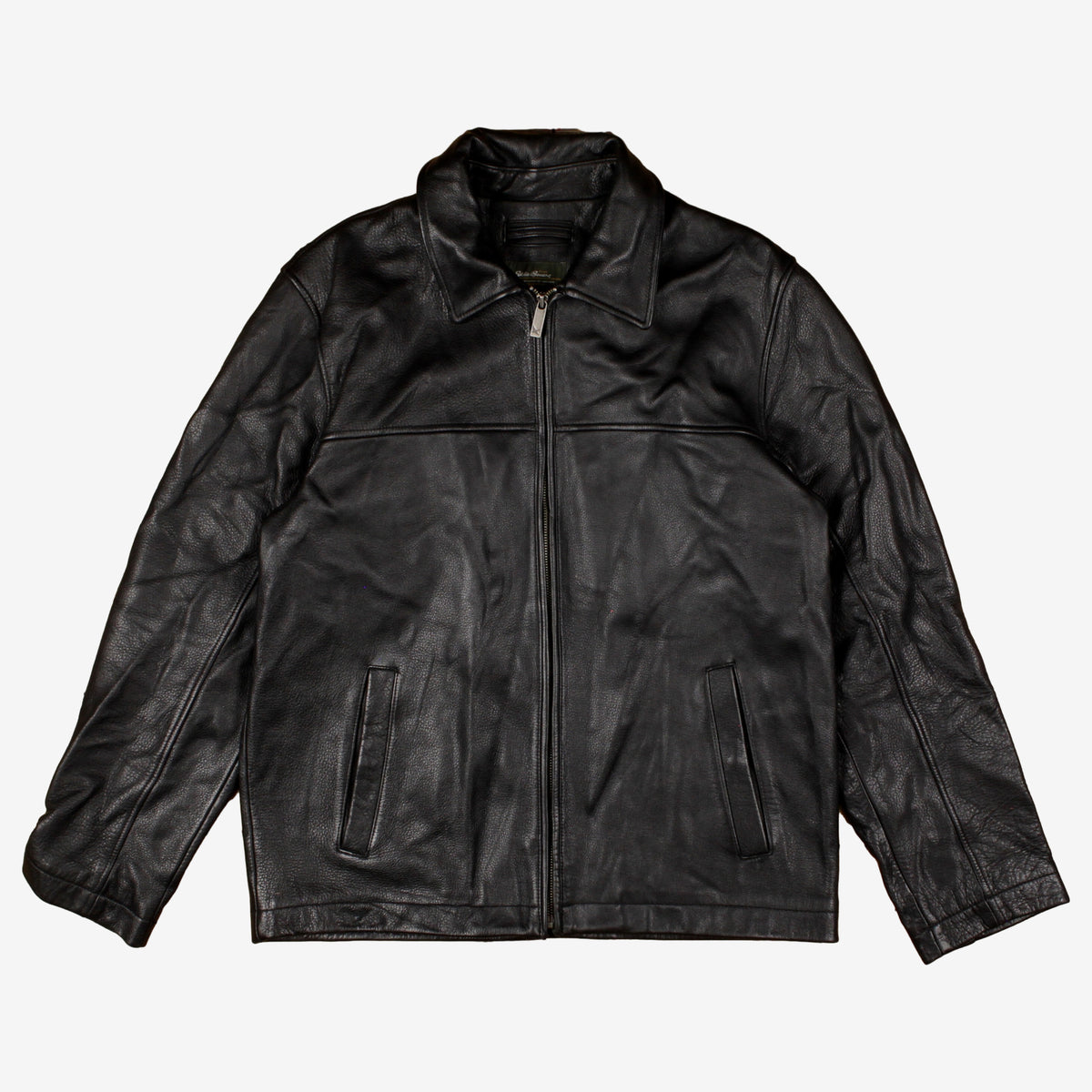 Eddie Bauer Leather Jacket M Mens