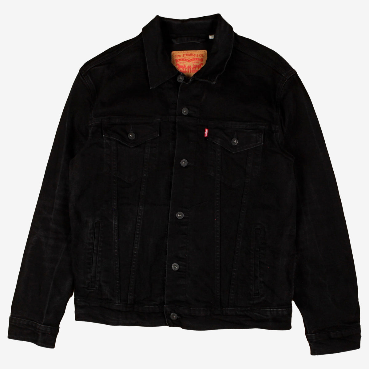 Levis Denim Trucker Jacket L Mens