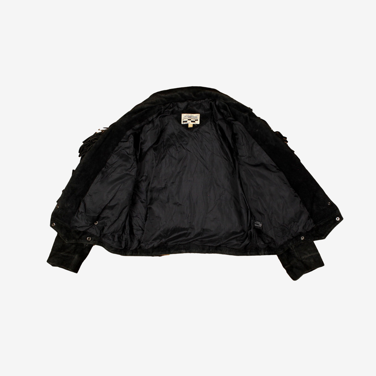 Vintage Yearbook Suede Jacket XL Womens 90s