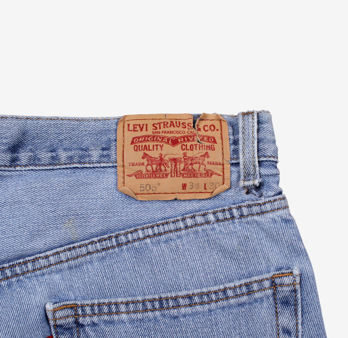 Levis 505 Jeans Regular Straight 34x30