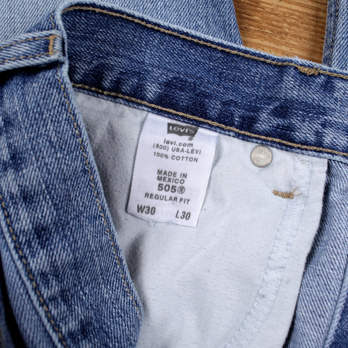 Levis 505 Jeans Regular Straight 28x30