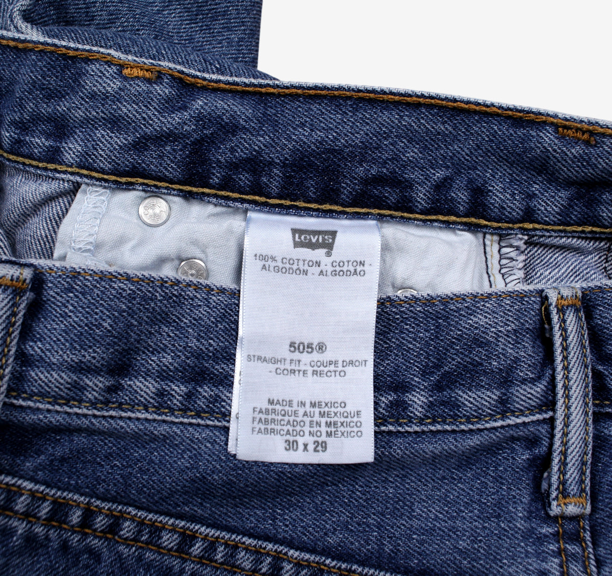 Levis 505 Jeans Regular Straight 30x29