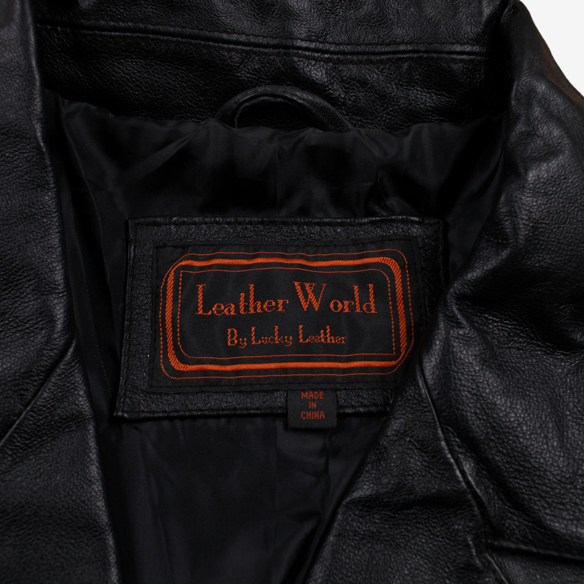 Leather World By Lucky Jacket XL Womens 00s
