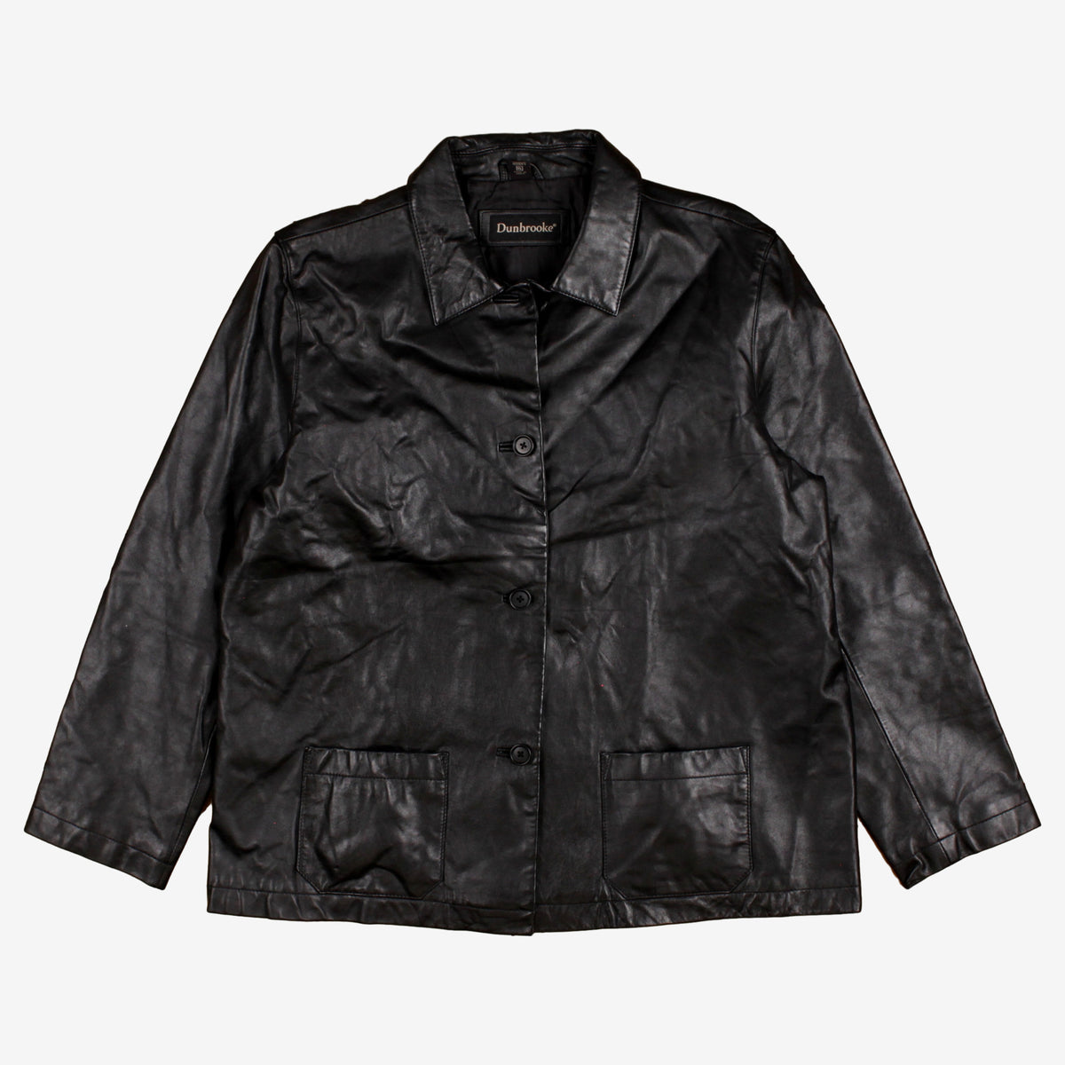 Dunbrooke Leather Jacket XL Womens 00s