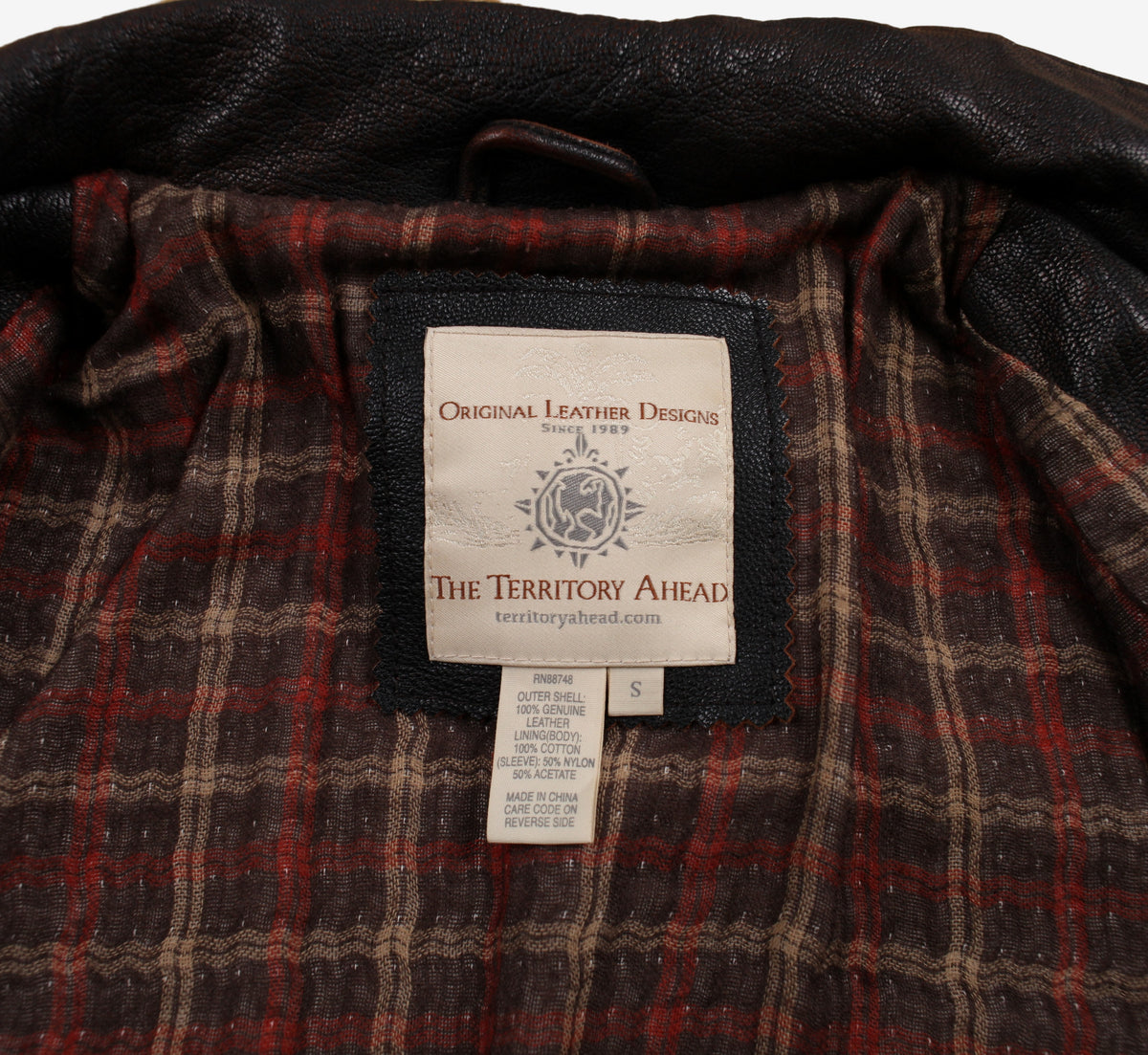 The Territory Ahead Leather Jacket S Mens