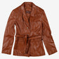 Vintage Sheplers Leather Jacket S Womens 80s