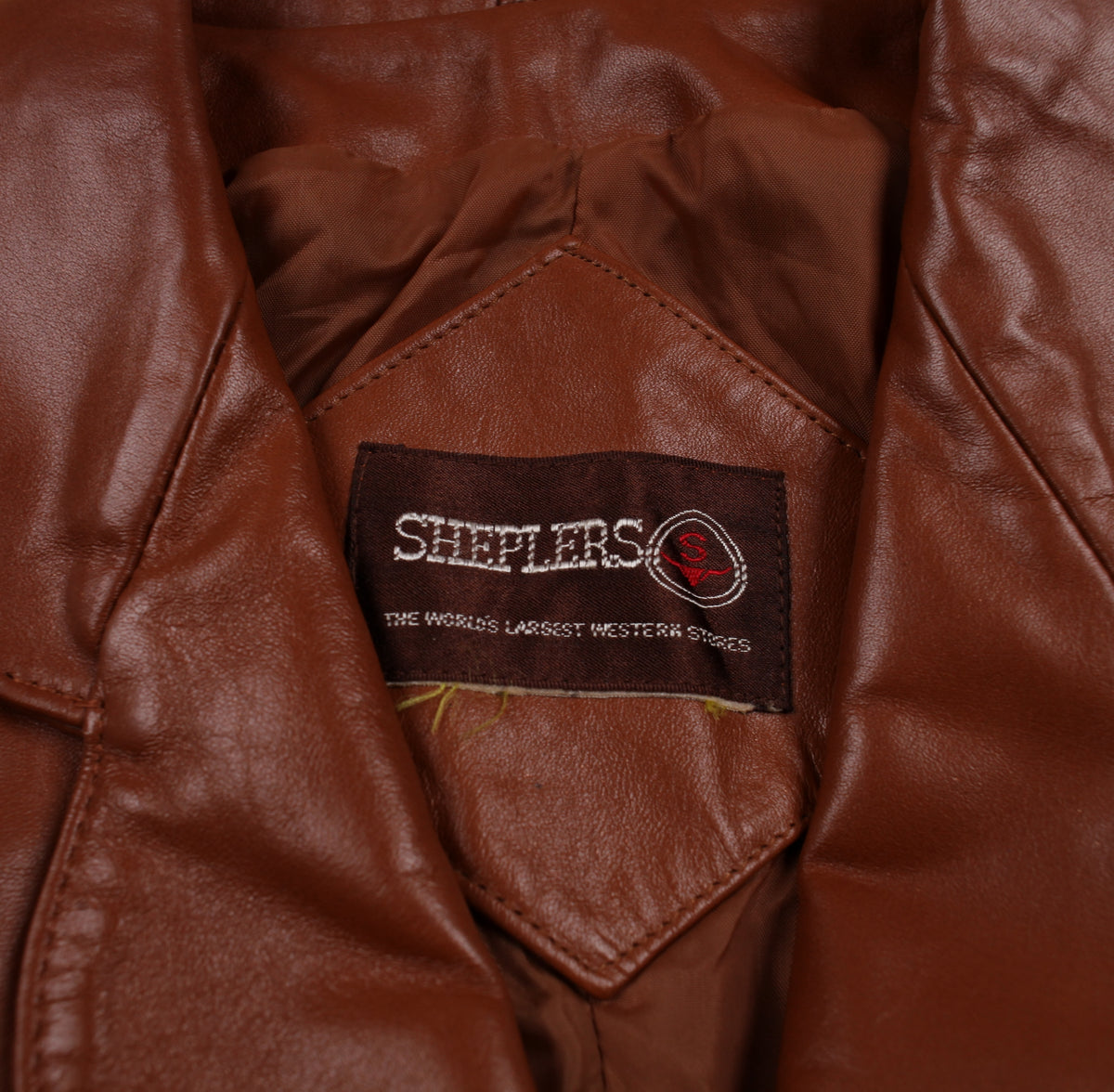 Vintage Sheplers Leather Jacket S Womens 80s