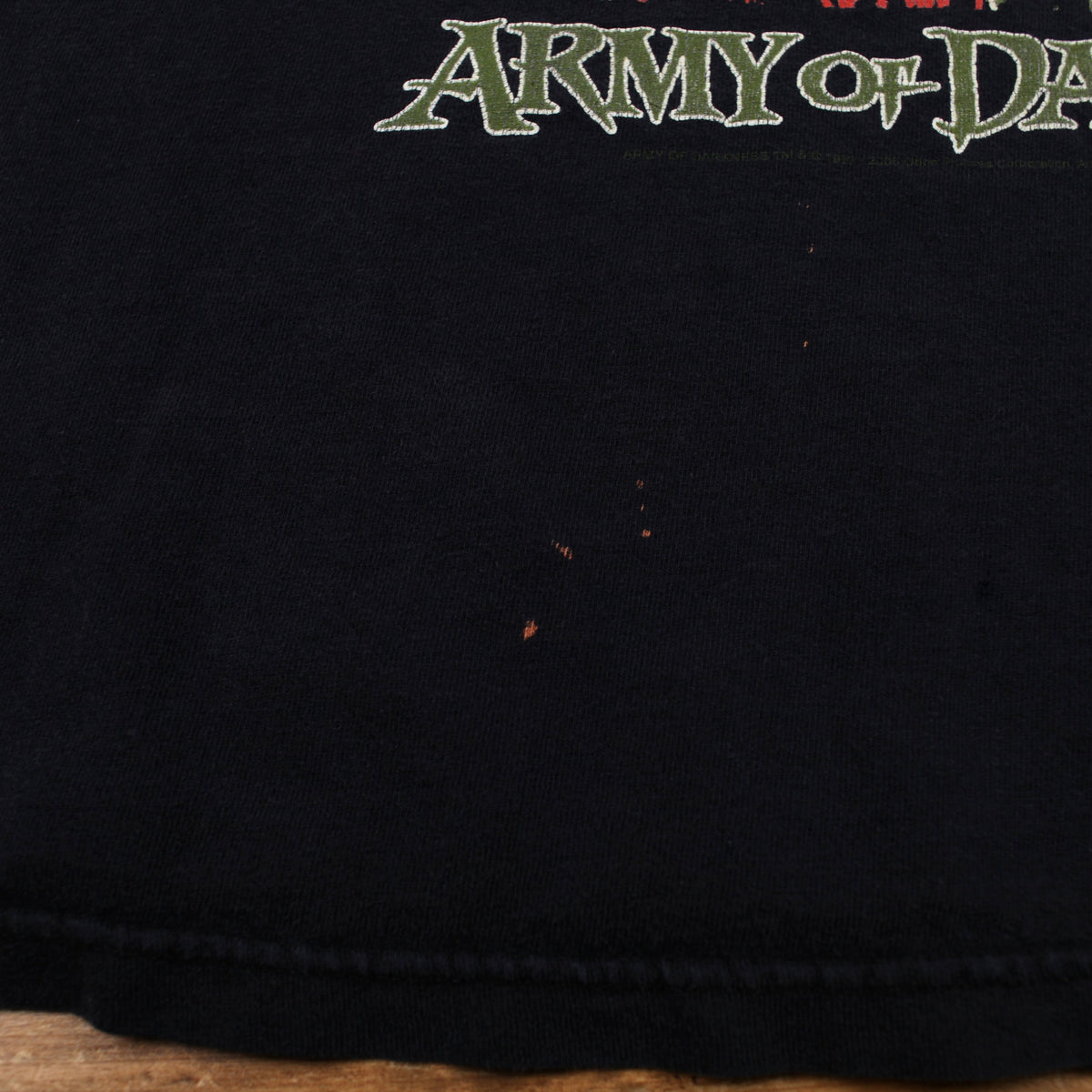 Vintage Anvil T-shirt L Mens 00s Black Army Of Darkness Movie Graphic Horror