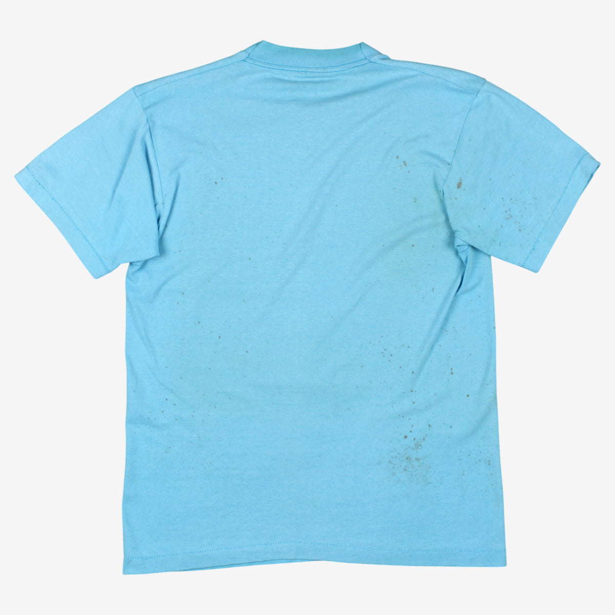 Vintage Screen Stars T-shirt M Mens 90s Blue Chairobics Gym Single Stitch