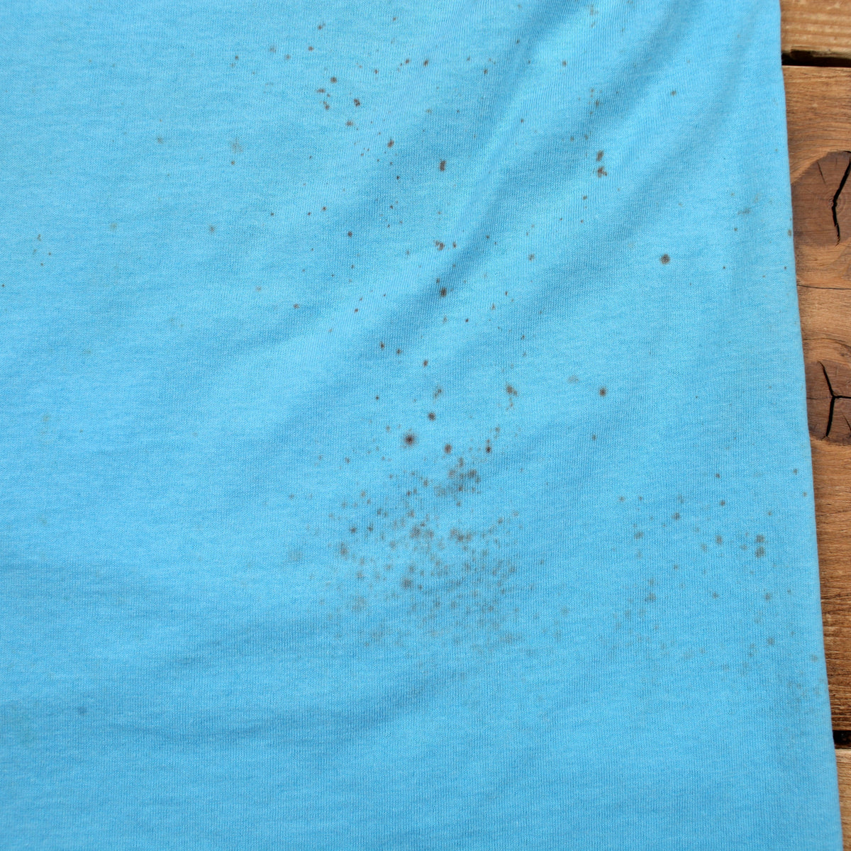 Vintage Screen Stars T-shirt M Mens 90s Blue Chairobics Gym Single Stitch
