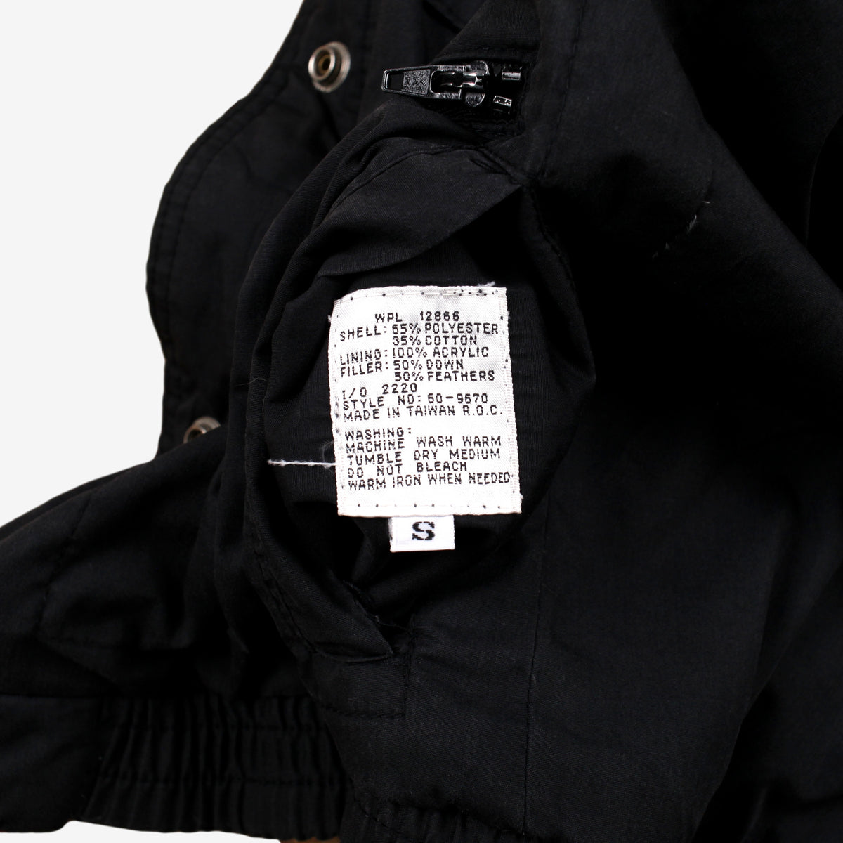 Vintage Reversible Utility Vest S Womens