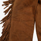 Vintage Merrybrooke Leather Fringe Jacket L Womens 70s