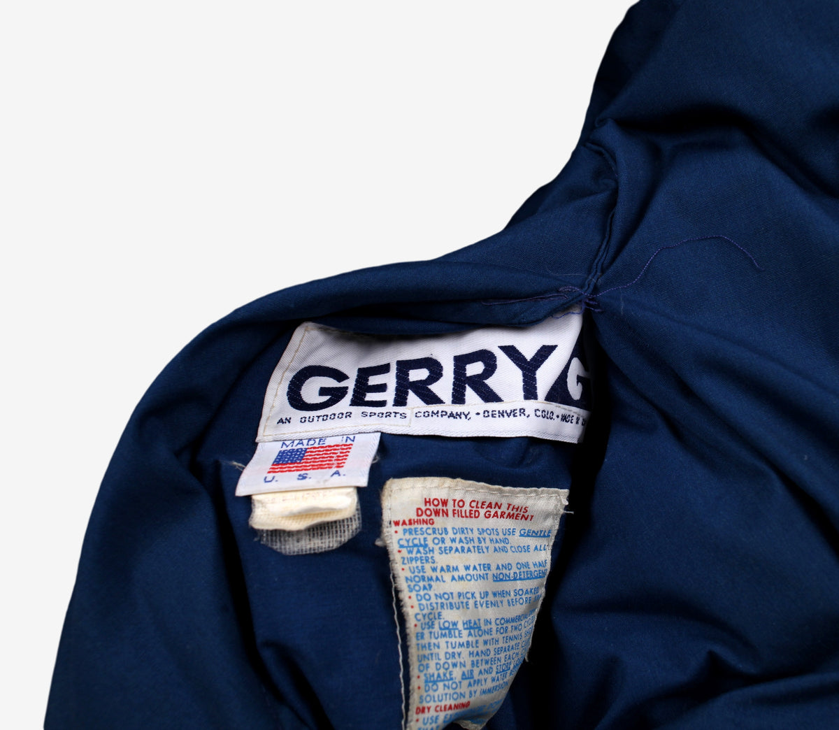 Vintage Gerry Down Puffer Vest XL Mens 80s