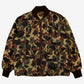Vintage Camo Bomber Jacket L Mens