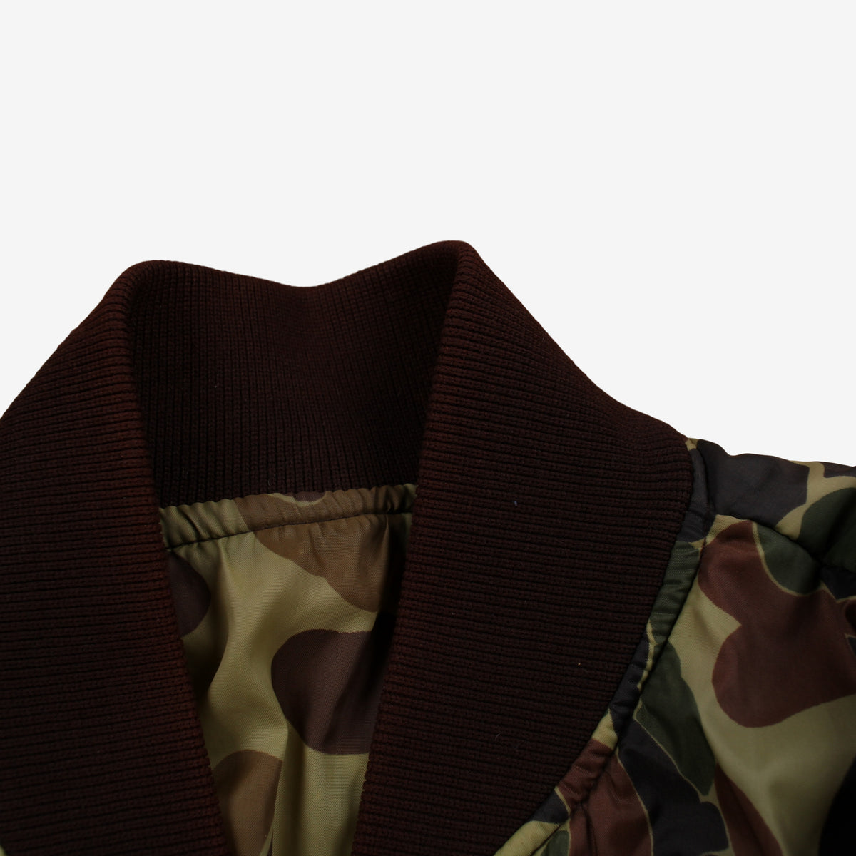 Vintage Camo Bomber Jacket L Mens