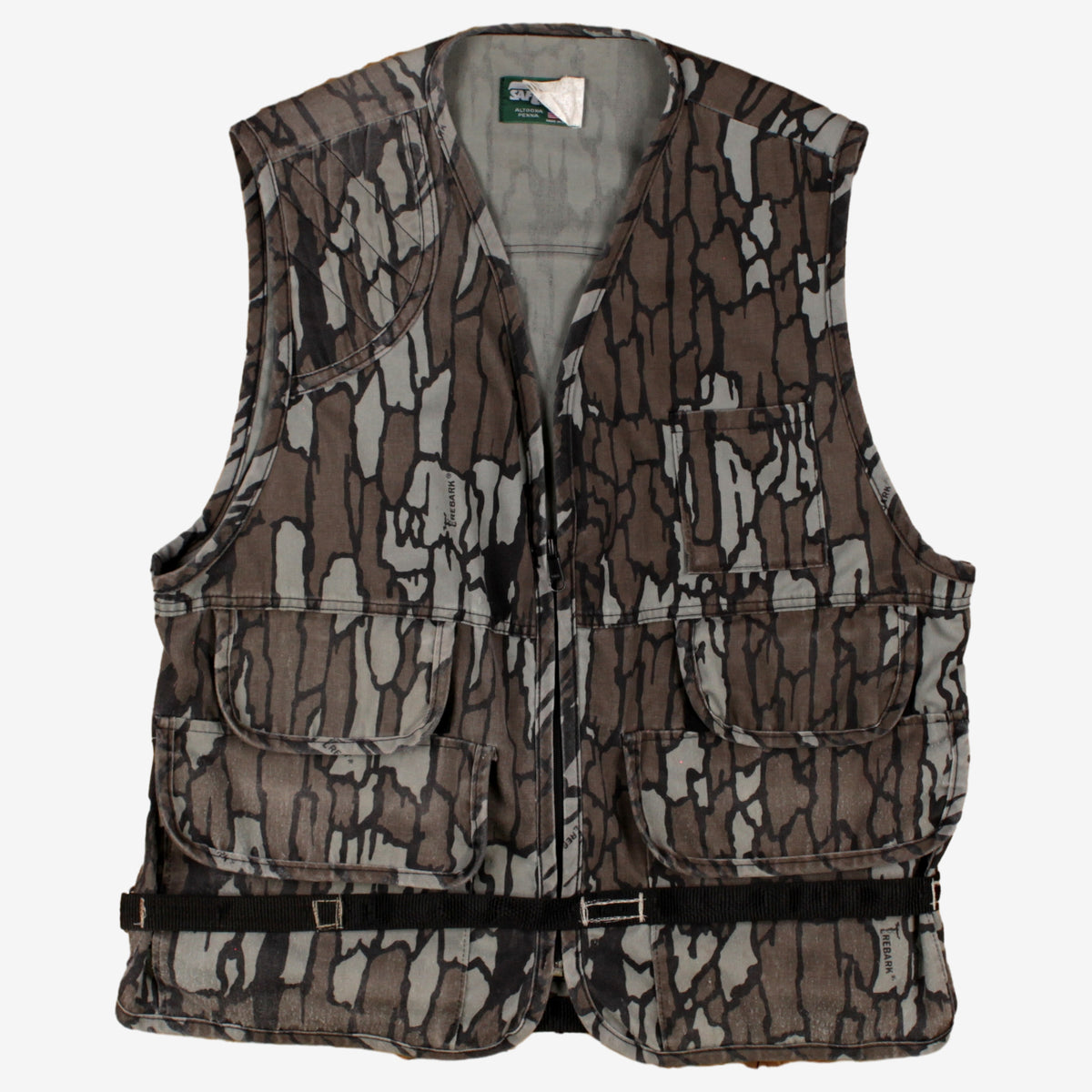 Vintage Saftbak Trebark Vest L Mens 80s
