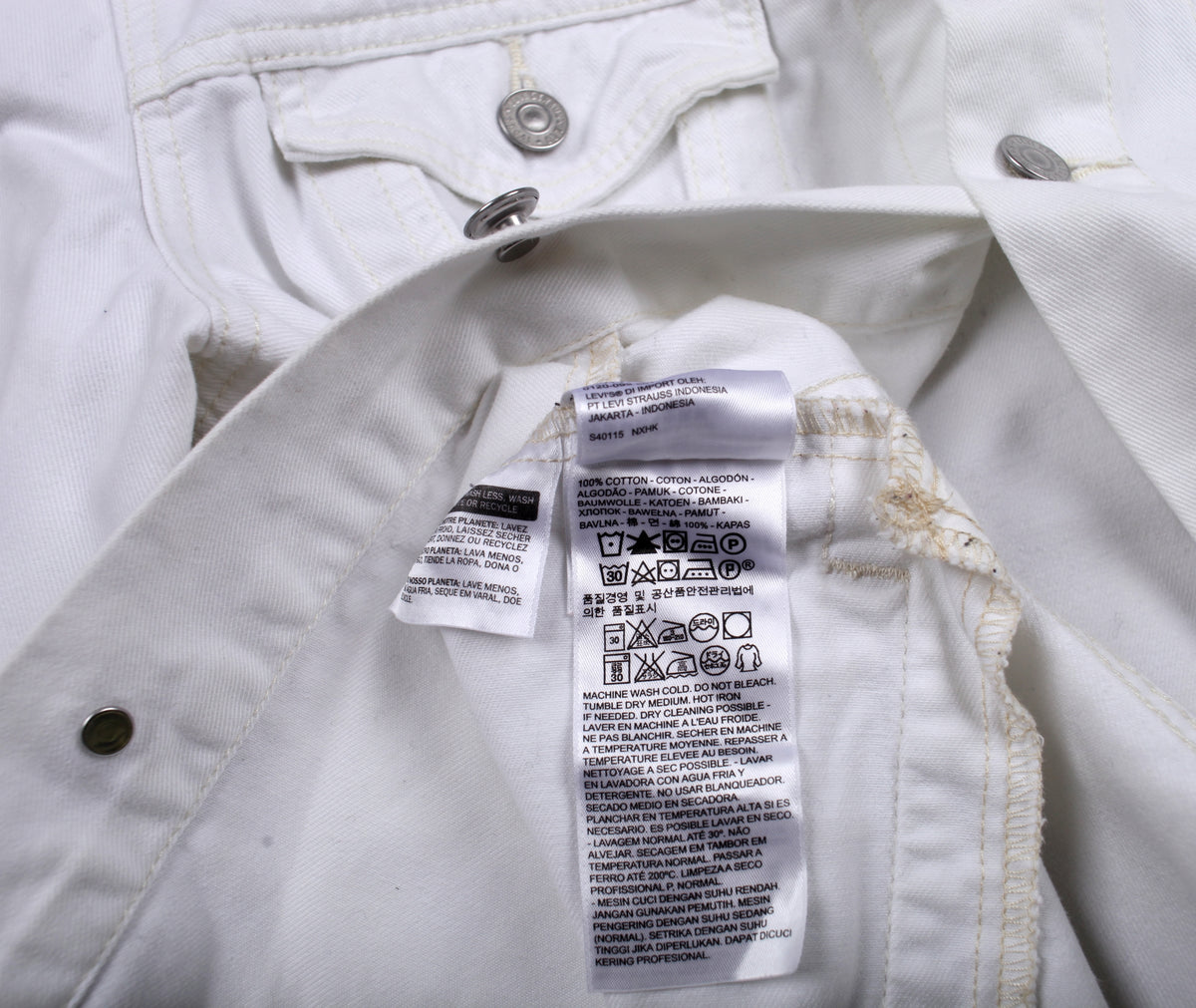 Levis Trucker Jacket L Mens 00s