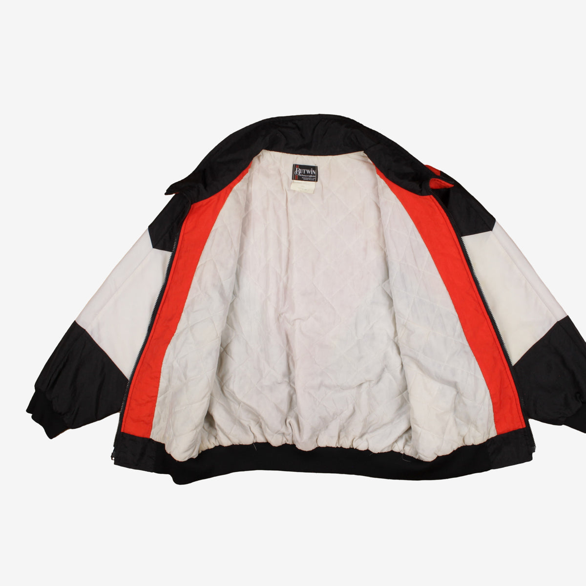 Vintage Butwin Windbreaker Bomber Jacket L Mens 80s
