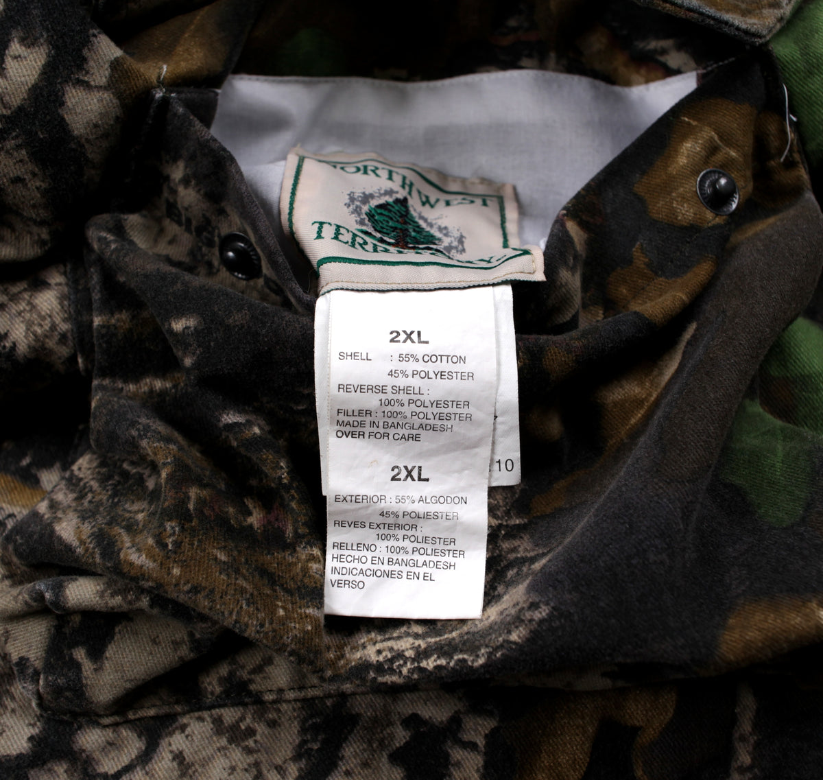 Northwest Territory Real Tree Jacket 2XL Mens