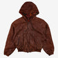 Adventure Bound Leather Bomber Jacket M Womens