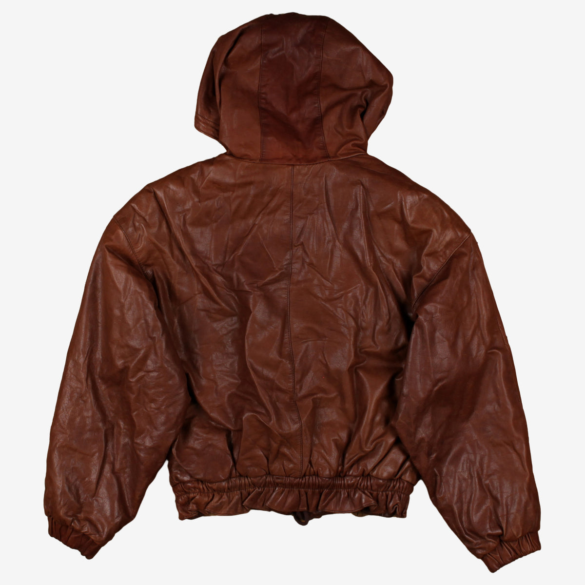 Adventure Bound Leather Bomber Jacket M Womens