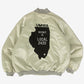 MEN'S VINTAGE 1990S UMWA SATIN BOMBER JACKET - X-LARGE