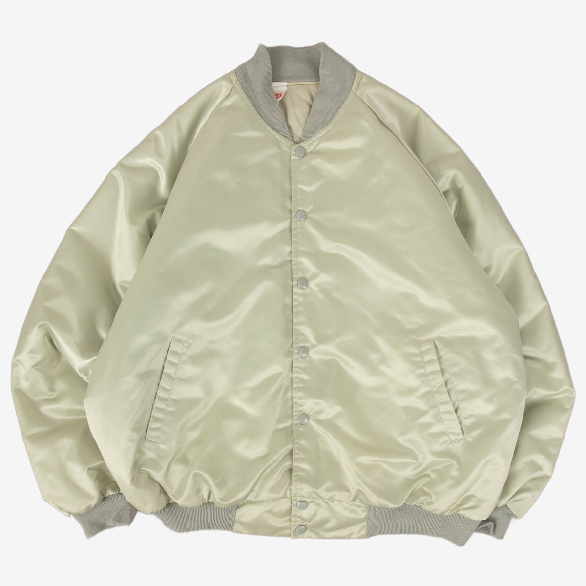 MEN'S VINTAGE 1990S UMWA SATIN BOMBER JACKET - X-LARGE