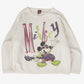 WOMEN'S VINTAGE 1990S MICKEY MOUSE TEXTURED SWEATSHIRT - X-LARGE