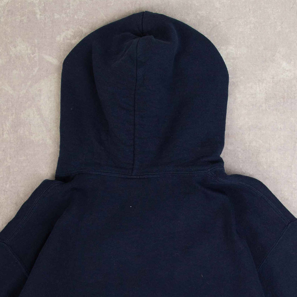 MEN'S VINTAGE RUSSELL ATHLETIC ROYAL CANADIAN MOUNTED POLICE HOODED SWEATSHIRT - MEDIUM