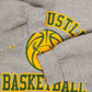 MEN'S VINTAGE RUSSELL ATHLETIC LADY RUSTLER BASKETBALL HOODED SWEATSHIRT - MEDIUM