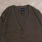 MEN'S VINTAGE 1990S DOCKERS KNITTED CARDIGAN - LARGE