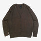 MEN'S VINTAGE 1990S DOCKERS KNITTED CARDIGAN - LARGE