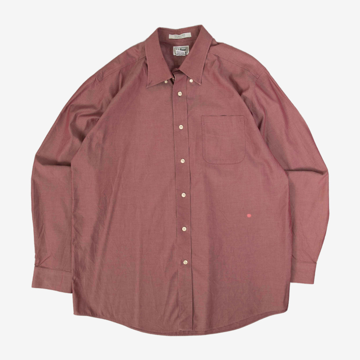 MEN'S VINTAGE L.L.BEAN COTTON SHIRT - X-LARGE