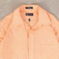 MEN'S VINTAGE CHAPS CHECKED COTTON SHIRT - LARGE