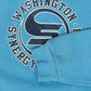 MEN'S VINTAGE RUSSELL ATHLETIC WASHINGTON SYNERGY FASTPITCH HOODED SWEATSHIRT - MEDIUM