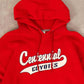 MEN'S VINTAGE RUSSELL ATHLETIC CENTENNIAL COYOTES HOODED SWEATSHIRT - XX-LARGE