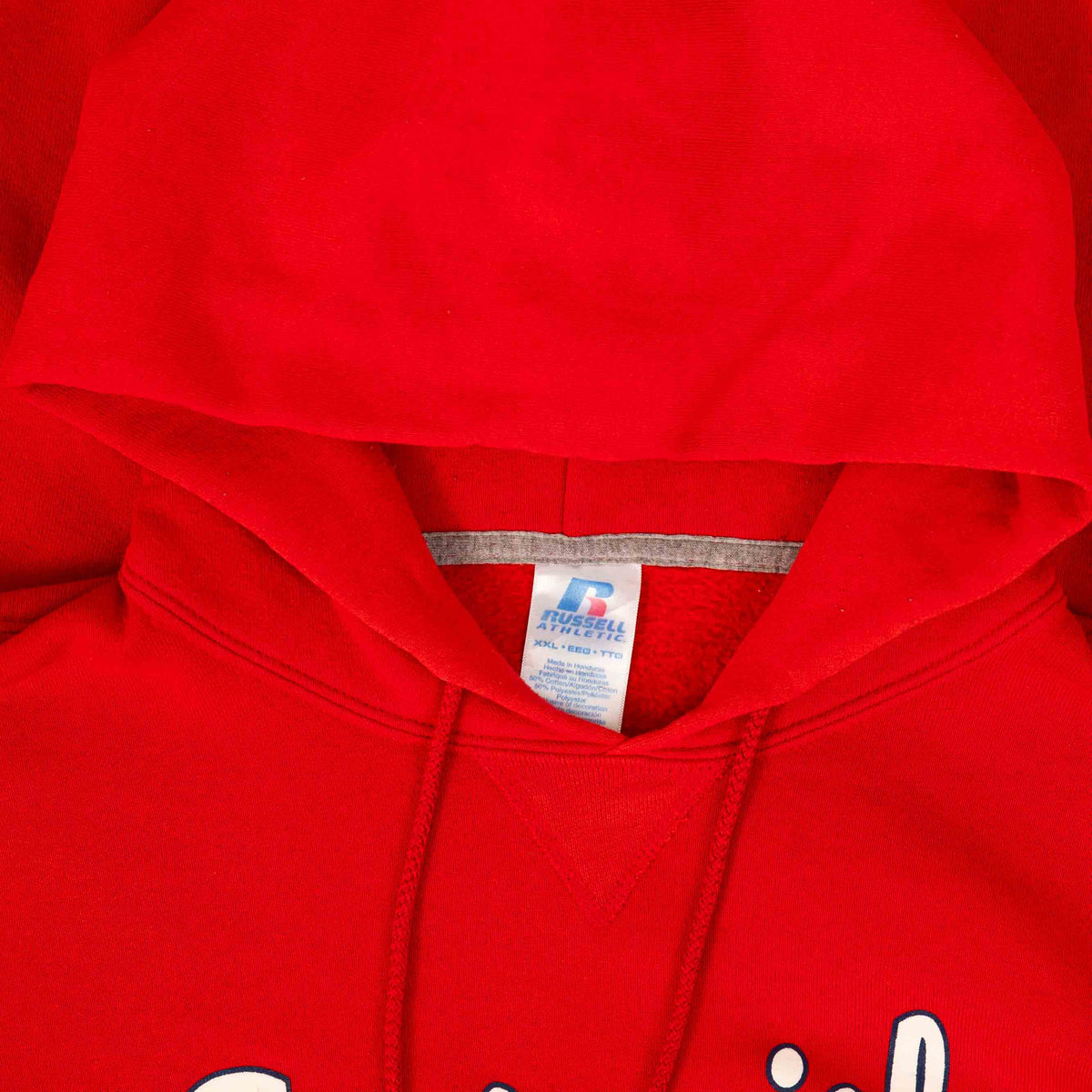 MEN'S VINTAGE RUSSELL ATHLETIC CENTENNIAL COYOTES HOODED SWEATSHIRT - XX-LARGE