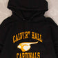 MEN'S VINTAGE CALVERT HALL CARDINALS HOODED SWEATSHIRT - LARGE