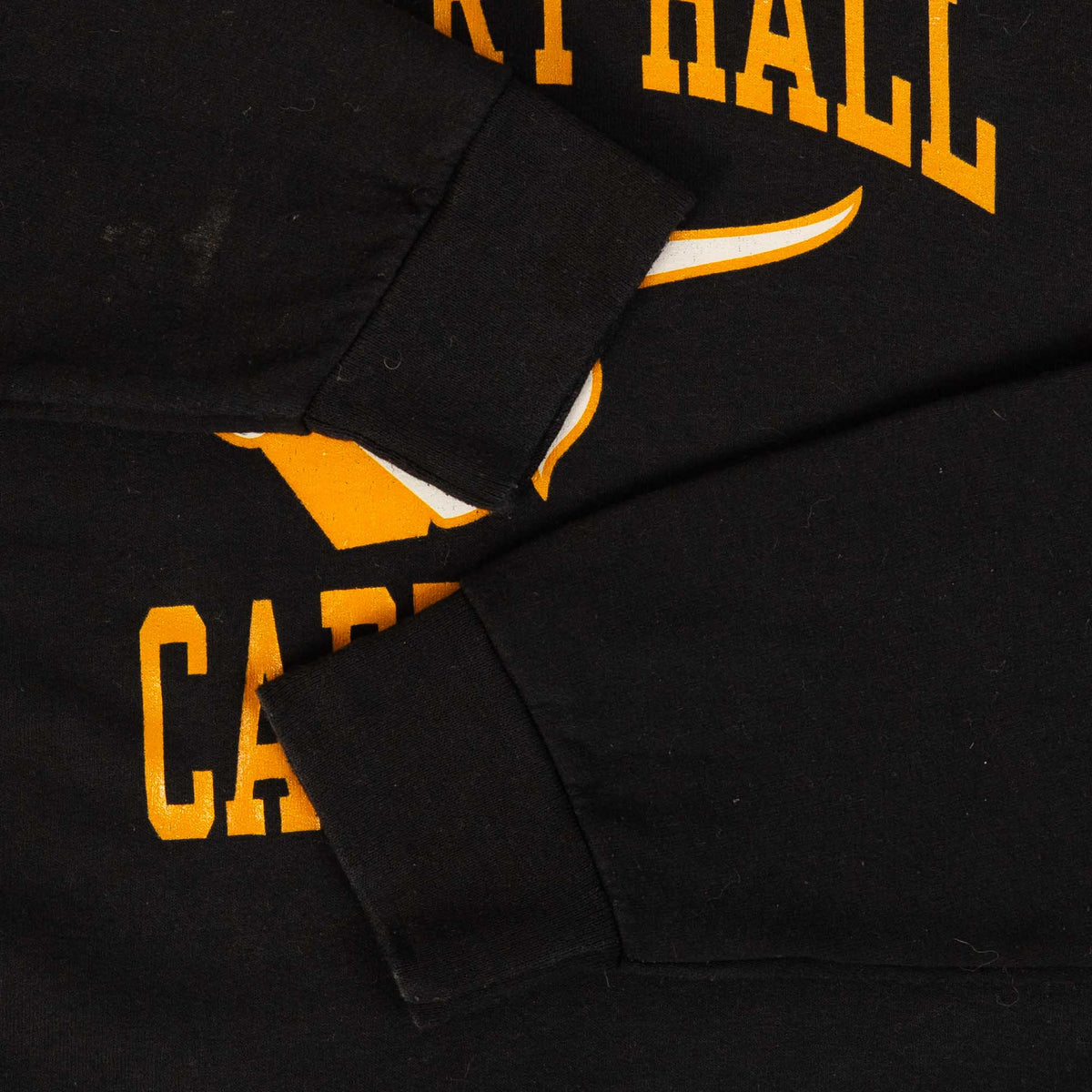 MEN'S VINTAGE CALVERT HALL CARDINALS HOODED SWEATSHIRT - LARGE