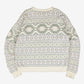 WOMEN'S VINTAGE 1990S STRUCTURED KNITTED JUMPER - LARGE