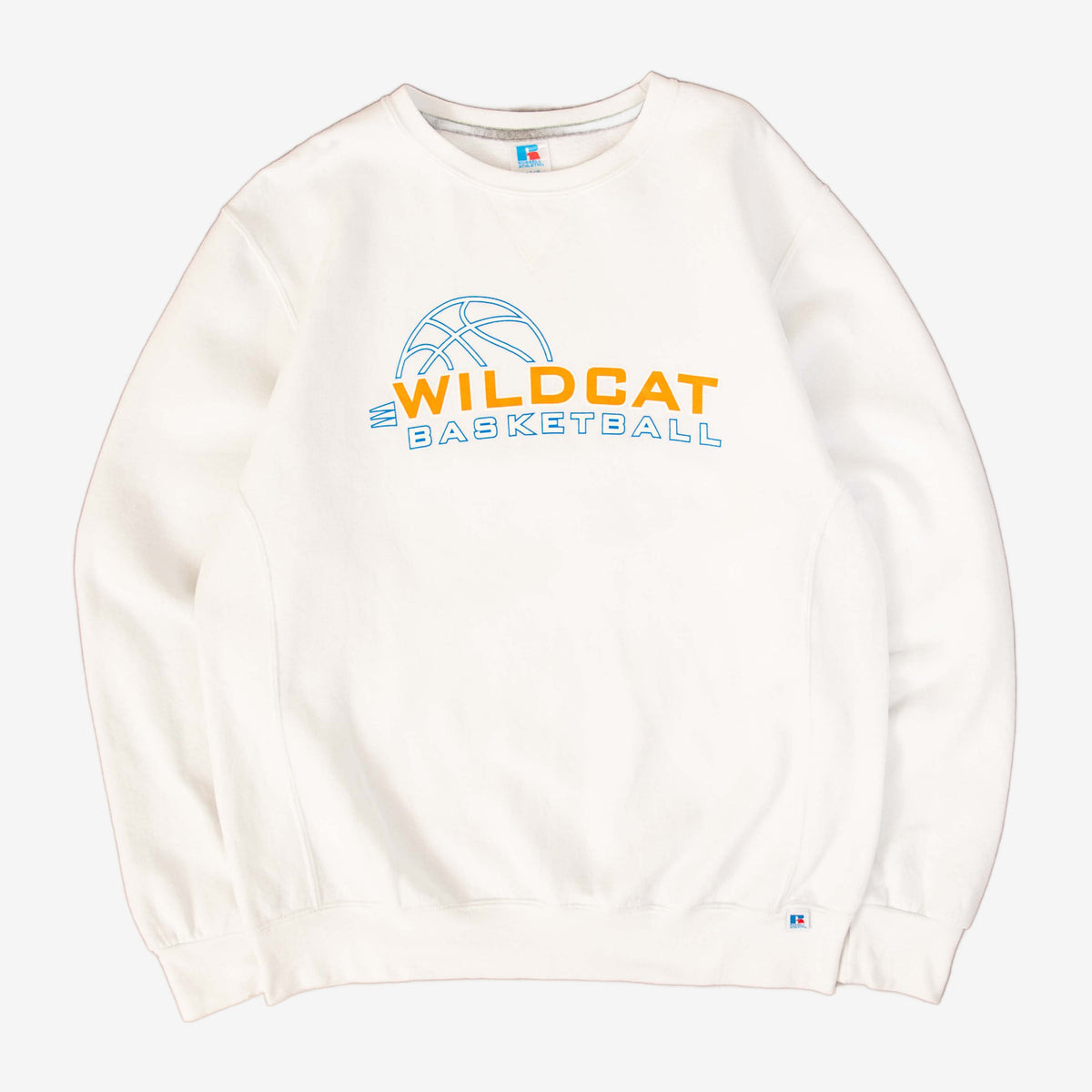 MEN'S VINTAGE RUSSELL ATHLETIC WILDCAT BASKETBALL SWEATSHIRT - LARGE