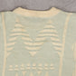 WOMEN'S VINTAGE 1990S STRUCTURED KNITTED JUMPER - XX-SMALL
