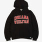 MEN'S VINTAGE RUSSELL ATHLETIC INDIANA WESLEYAN HOODED SWEATSHIRT - SMALL