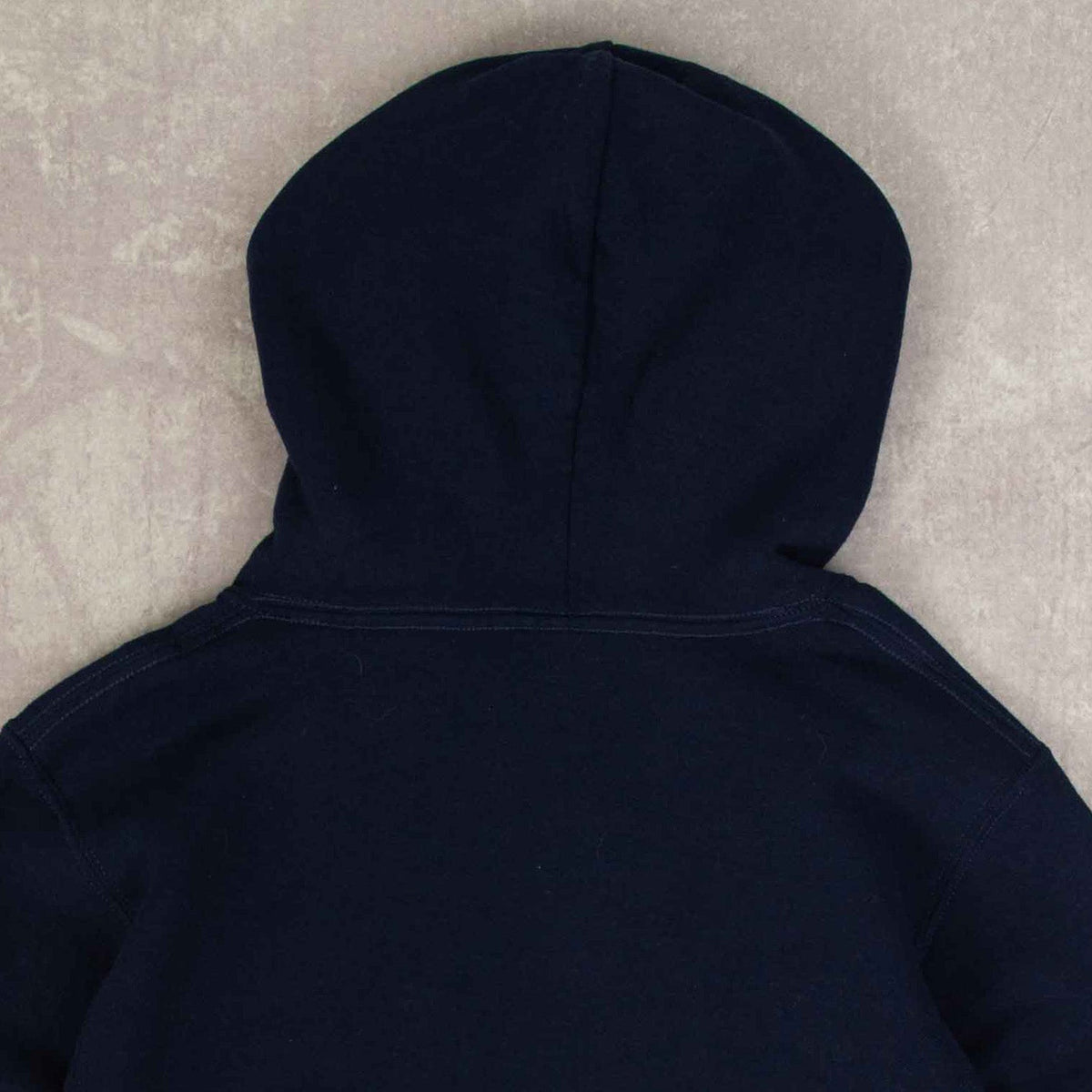 MEN'S VINTAGE RUSSELL ATHLETIC LAURENTIAN UNIVERSITY HOODED SWEATSHIRT - SMALL