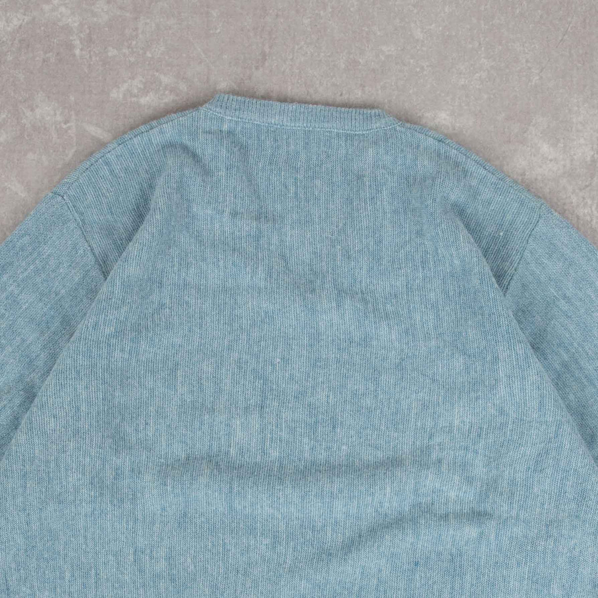 WOMEN'S VINTAGE 1970S JC PENNEY V-NECK KNITTED JUMPER - LARGE