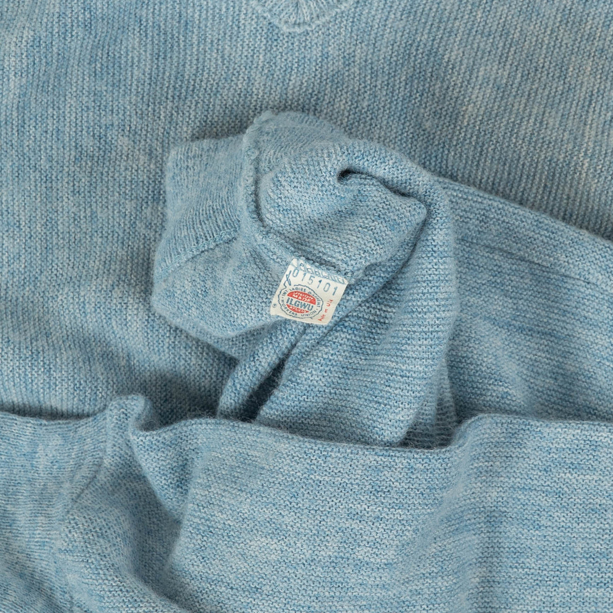 WOMEN'S VINTAGE 1970S JC PENNEY V-NECK KNITTED JUMPER - LARGE