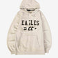 MEN'S VINTAGE EAGLES HOODED SWEATSHIRT - MEDIUM