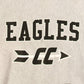 MEN'S VINTAGE EAGLES HOODED SWEATSHIRT - MEDIUM